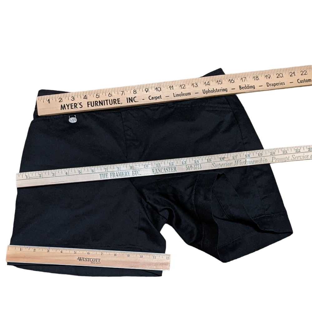 Lauren Ralph Lauren black cotton Chino walking shorts women's size 6 - Picture 5 of 7
